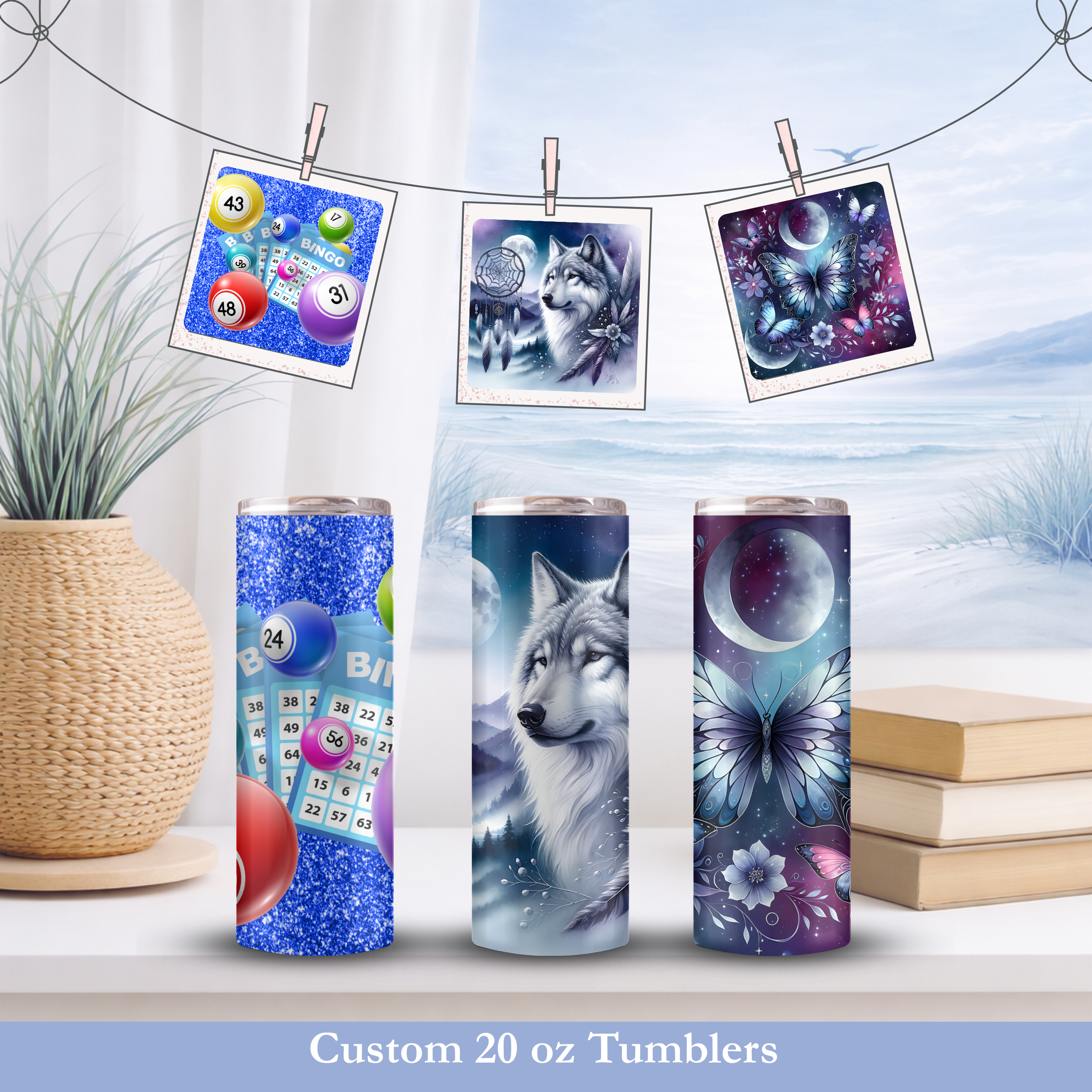 Custom 20 oz Tumblers